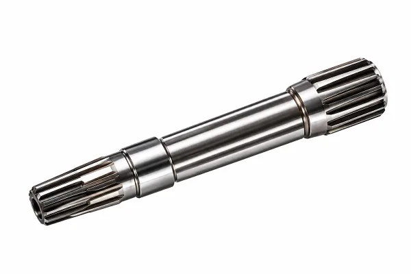 Splined output shaft