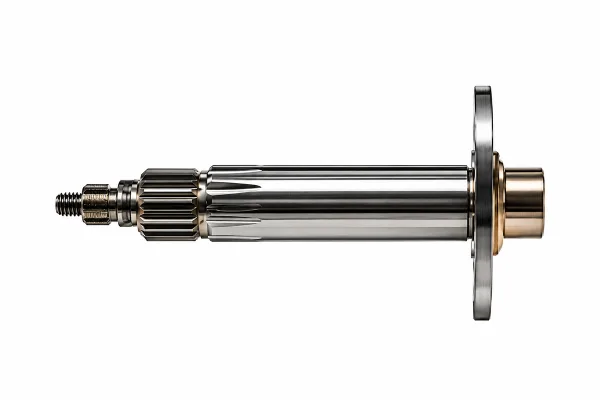 Flanged axle shaft