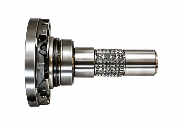 Flanged pinion shaft