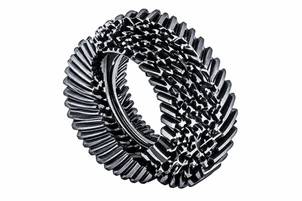 Spiral bevel crown wheel