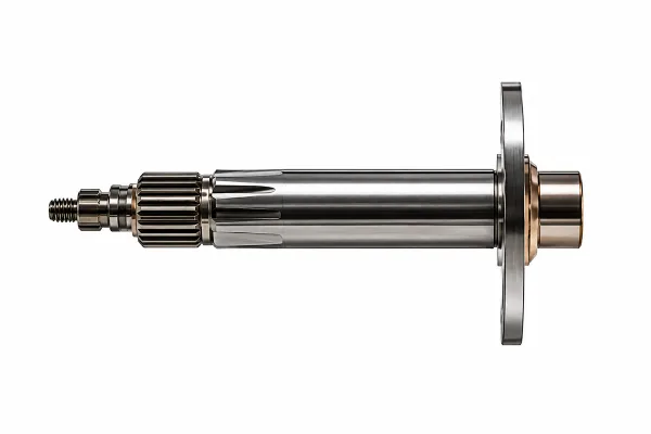 Flanged drive shaft