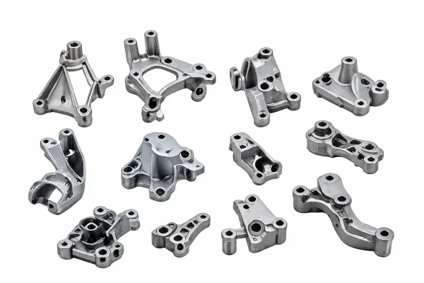 Die-cast mounting brackets