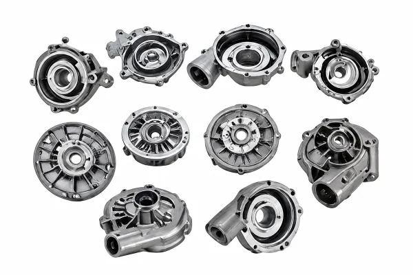 Die-cast covers and housings